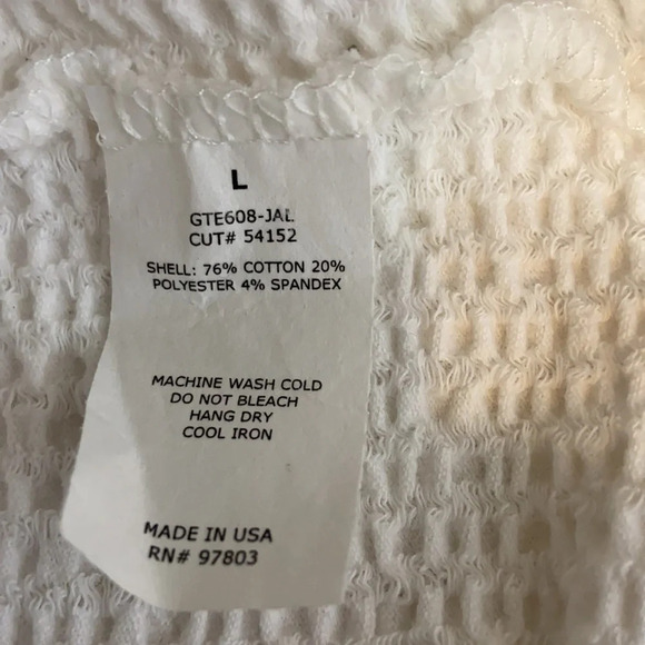 Green Envelope Sleeveless Button Front with Tie- L - Picture 6 of 6